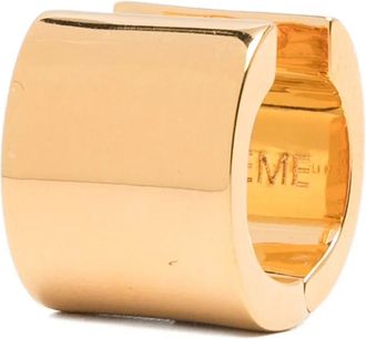 Toteme Petite Signature oorbellen - Goud