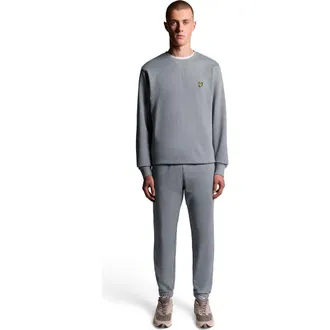 Lyle & Scott Crew Neck Sweater in Mid Grey Marl at Nordstrom, Size Xx-Large
