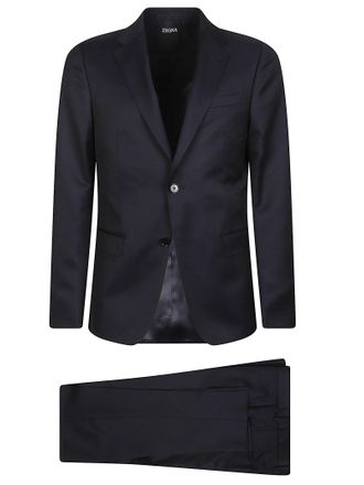 Ermenegildo Zegna Lux Tailoring Single-Breasted Wool-Mohair Suit