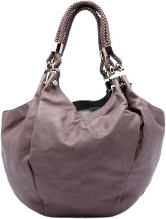 Gucci Pre-owned Handbags, female, Brown, Size: ONE SIZE Pre-owned Hobo Bag