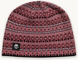 Turtle Fur Franz Merino Wool Beanie in Franz Cherry at Nordstrom
