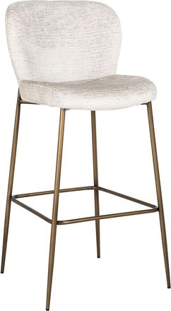 Richmond Interiors Design Barstuhl Darby Cream Fusion, Sitzhöhe 76 cm
