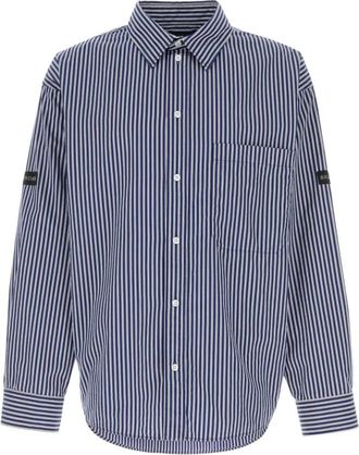 Balenciaga Casual Overhemden - Heren - Casual Overhemden - Blauw - L - Overhemden