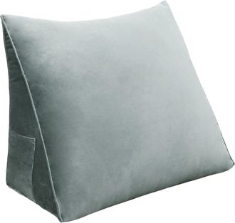 OEM Cuscino Di Supporto Per La Schiena - Velluto Grigio Cuscino Di Supporto Per La Schiena - Velluto Grigio 120 Cm