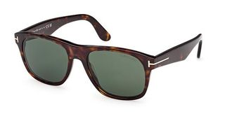 Tom Ford Green Square Mens Sunglasses FT1284 52N 55