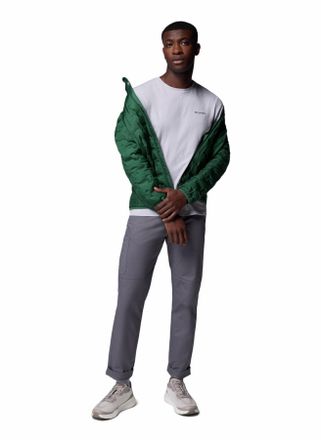 Columbia Mens Delta Ridge Ii Down Jacket, Rain Forest, XXL