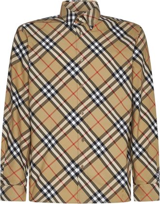 Burberry Beige Cotton Shirt
