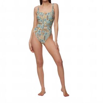 Rip Curl Block Party D-Dd Good Coverage One Piece In Blue