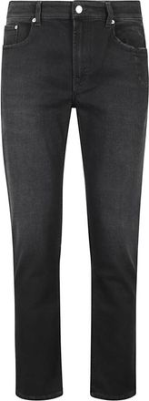 Department Five Slim-fit Jeans - Heren - Slim Fit Jeans - Zwart - W35 - Katoen - Jeans