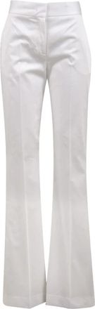 Drumohr Pant Lp 397P00 - Dames - Wijde Broeken - Wit - XS - Broeken