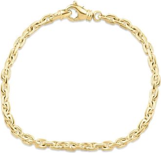Pompeii3 Mens 14k Gold (18gram) or Platinum (33gram) 3.5mm Link Bracelet 8.5