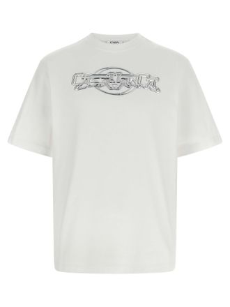 Casablanca White Organic Cotton Mens Sportswear