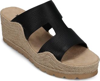 Vaneli Cyril Platform Wedge Sandal in Black at Nordstrom, Size 6.5