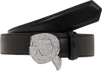 Karl Lagerfeld Belts - Dames - Riemen - Zwart - 75 CM - Accessoires