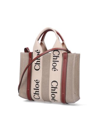 Chlo&eacute; Womens Chlo&egrave; Bags White Linen