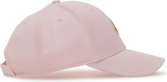 Moncler Womens Baseball Cotton Cap Pink Base