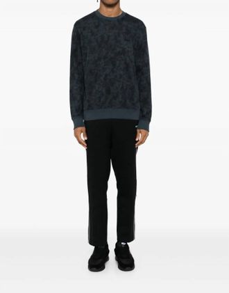 HUGO BOSS Tie Dye Sweatshirt In Blue