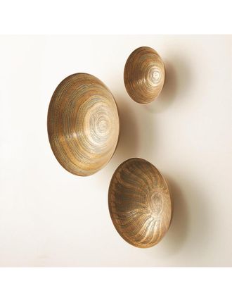 Global Views Sun Etched Wall Bowl