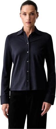 Marc O'Polo Shirt - Dames - Overhemden - Blauw - S - Katoen - Overhemden