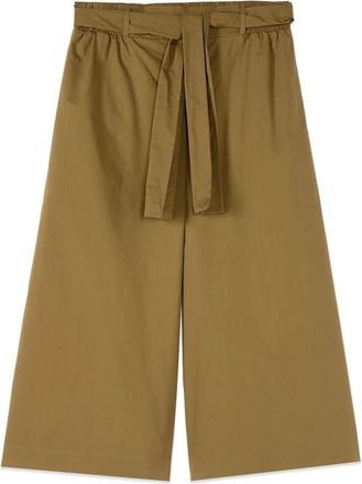 Oltre Broeken, Dames, Groen, XL, Katoen, Maxi Skirts