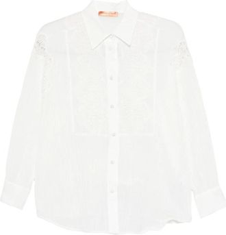 Ermanno Scervino Lace-detail Shirt