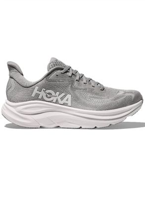 Hoka One One Mens Clifton 10 Running Shoe In Stellar Grey/stardust