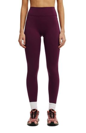 Cotton On Womens Active Ultra Luxe Invisible Scrunch Tight in Pickled Beet at Nordstrom, Size Medium