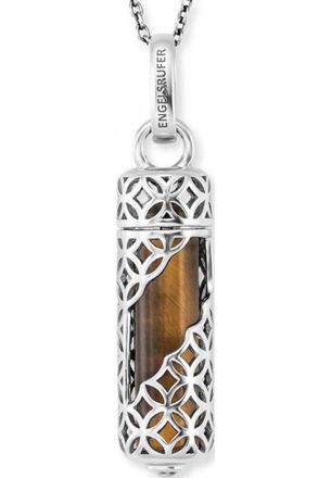 Engelsrufer Womens ERN-HEAL-TE-M Ladies Powerful Stone Necklace Silver Sterling - One Size