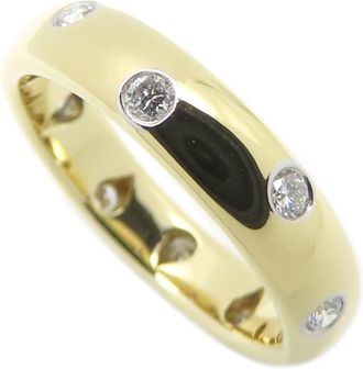 Tiffany & Co. Yellow Gold (18K) Platinum 950 Band Ring (Pre-Owned)