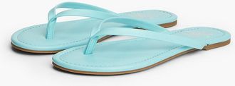 Tommy Hilfiger Womens Classic Flip-Flop - Medium Blue - US 7.5 / EU 38