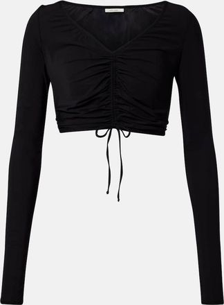 Nensi Dojaka Ruched crop top