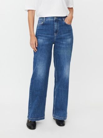 Masai Pyravon Denim Trousers in Blue Denim at Nordstrom, Size Xx-Large