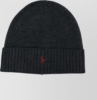 Ralph Lauren folded brim ribbed cuff hat