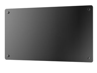 Purline Radiador Con Panel De Cristal Y Control Wifi Por App Negro