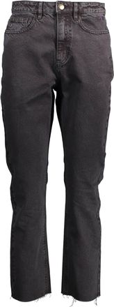 Desigual Rechstreeks Gesneden Jeans met Ruwe Zoom