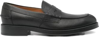Tod's Leren Penny Loafers - Heren - Loafers - Zwart - 45 EU - Leer - Schoenen