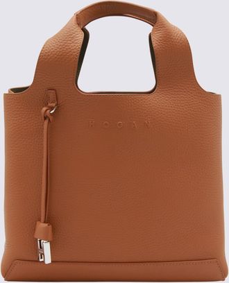 Hogan Brown Leather Tote