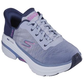 Skechers Womens Max Cushioning Arch Fit 2.0 Adelphi Hands Free Slip-in Trainers, Navy Pink, 5.5 UK