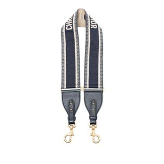 Dior Pre-owned Accessories, female, Blue, Size: ONE SIZE Pre-owned Shoulder Strap