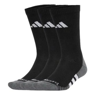 adidas Cushioned Crew Socks 3 Pairs Black JC6411
