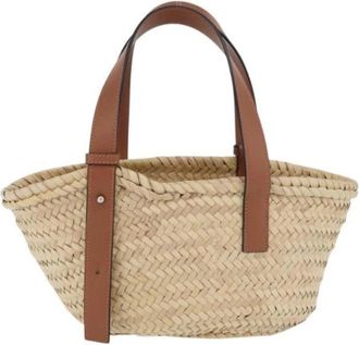 Loewe Pre-owned Raffia Shoulder Bag - Dames - Vintage Schoudertas - Beige - ONE Size - Vintage