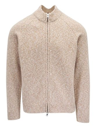 Peter Millar Lyle zip-front wool cardigan - men - Wool - M - Neutrals