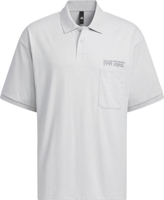 adidas Verbiage Polo Shirt Grey IP3980