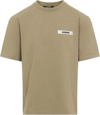 Jacquemus Le T-Shirt Grosgrain T-Shirt