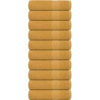 OEM Servilletas Frogn, Paquete De 10, Color Dorado, 50x100 Cm, 360 G/m&sup2; - Crezuo