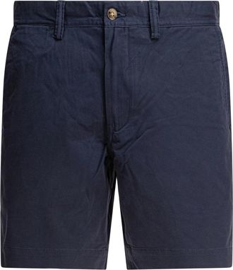 Polo Ralph Lauren Blauwe Chino Shorts Straight Fit - Heren - Korte Broeken - Blauw - W31 - Katoen - Korte Broeken