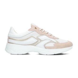 DL Sport Schoenen, Dames, Veelkleurig, 38 EU, Beige Lage Sneakers voor Dames