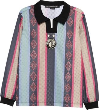 Andersson Bell Navajo Stripe T-shirt - Black