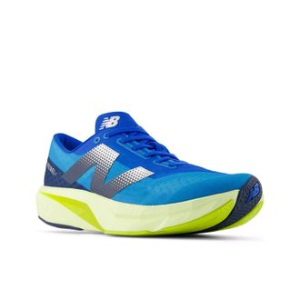 New Balance Mens New Balance FuelCell Rebel v4 MFCXLQ4 Sneakers Blue Running Shoes DWA2571