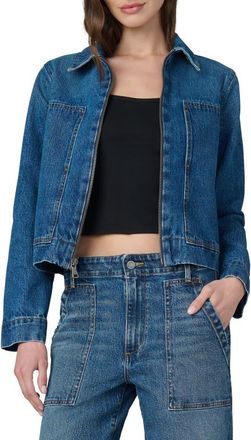 Joe's Boxy Zip Denim Jacket in Vertex at Nordstrom Rack, Size X-Small